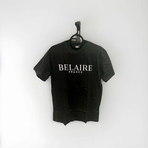 Belaire France Black & White Letter Tee